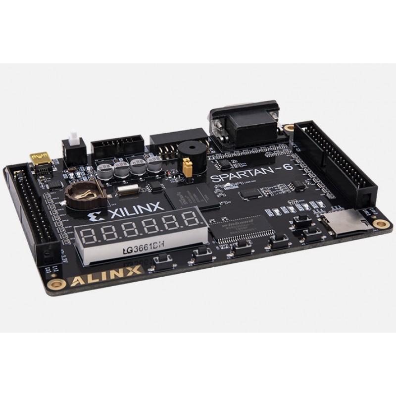 AX309 FPGA Dev Board & Kit with AMD Spartan 6 XC6SLX9