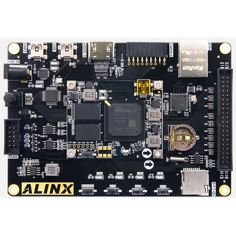 AX7050 FPGA Dev Board & Kit with AMD Spartan 7 XC7S50