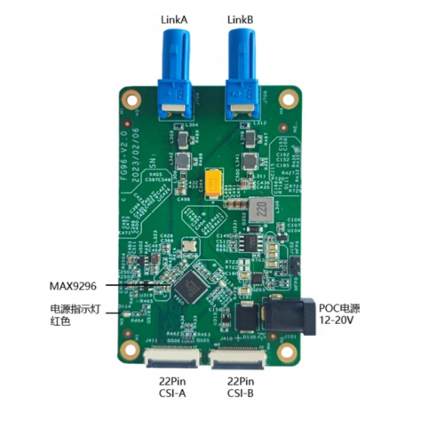 GMSL2 Board With 2 Channels For Orin NX/ Orin Nano