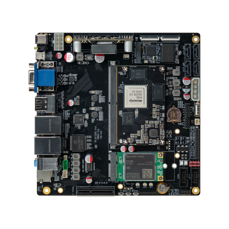 Industrypc Firefly ITX-3588J 8K AI Mini ITX Mainboard Android Linux Open Source 