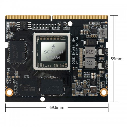 Industrypc Firefly CORE-1684JD4 8-Core High Computing Power AI Core Board