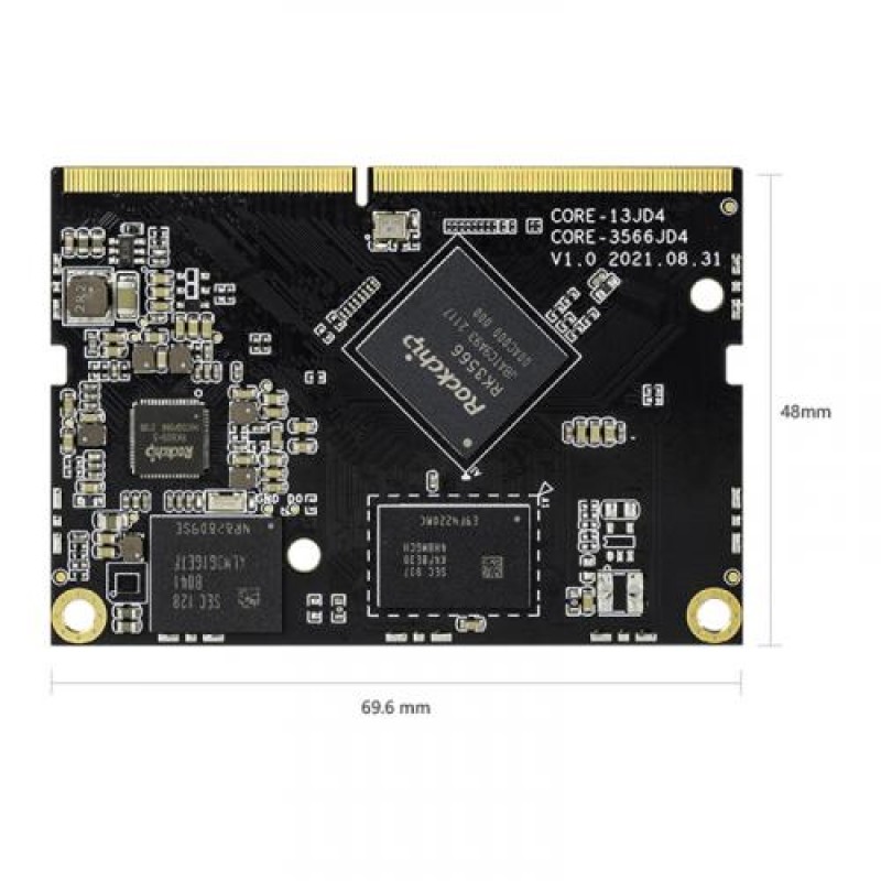 Industrypc Firefly Core-3566-JD4 Quad-Core 64-Bit AI Core Board