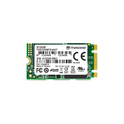 Industrypc Transcend Industrial Grade Wide Temperature Range SSD Part No.: MTE452T-I