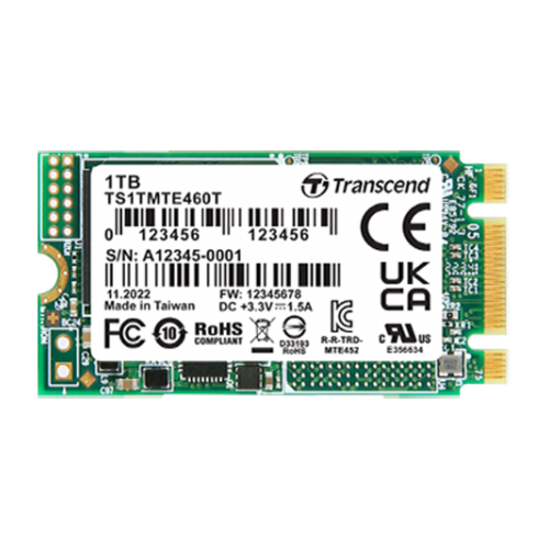 Industrypc Transcend Industrial Grade Wide Temperature Range SSD Part No.: MTE460T-I