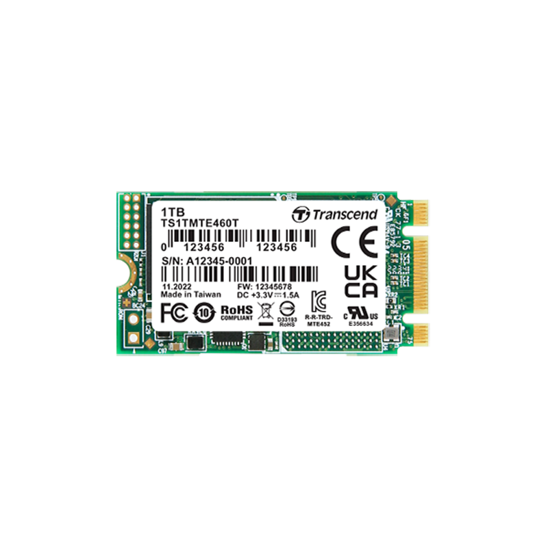 Industrypc Transcend Industrial Grade Wide Temperature Range SSD Part No.: MTE460T-I