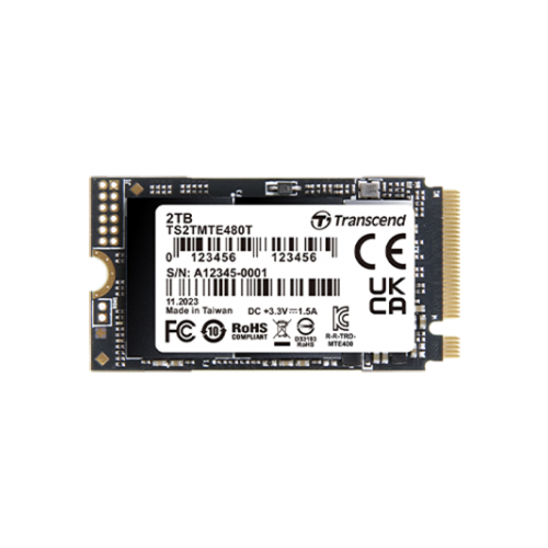 Industrypc Transcend Industrial Grade Wide Temperature Range SSD Part No.: MTE480T-I