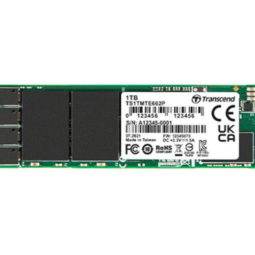 Industrypc Transcend Industrial Grade Wide Temperature Range SSD Part No.: MTE662P-I