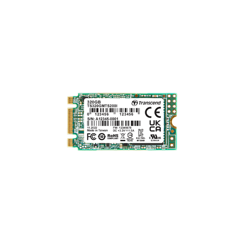 Industrypc Transcend Industrial Grade Wide Temperature Range SSD Part No.: MTS200I