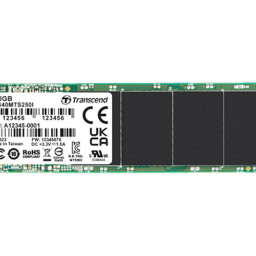 Industrypc Transcend Industrial Grade Wide Temperature Range SSD Part No.: MTS250I