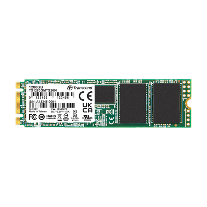 Industrypc Transcend Industrial Grade Wide Temperature Range SSD Part No.: MTS260I