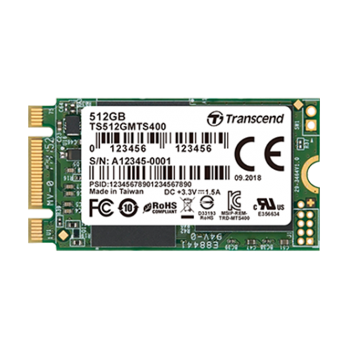 Industrypc Transcend Industrial Grade Wide Temperature Range SSD Part No.: MTS400I