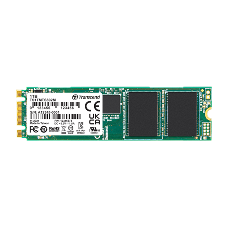 Industrypc Transcend Industrial Grade Wide Temperature Range SSD Part No.: MTS802I