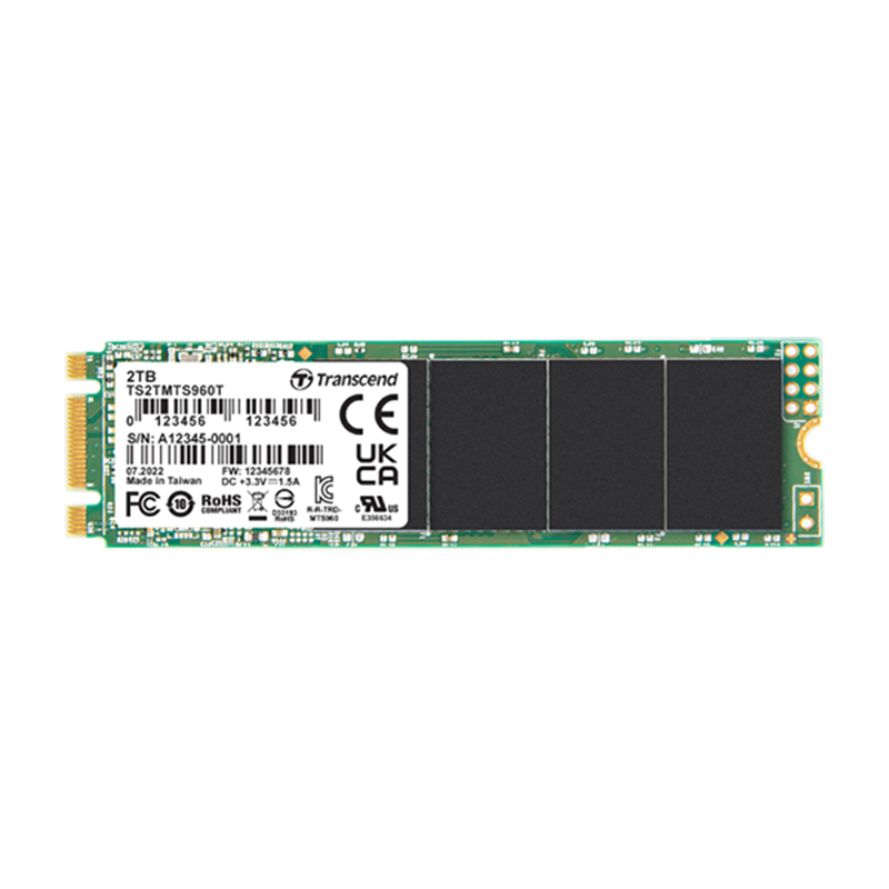 Industrypc Transcend Industrial Grade Wide Temperature Range SSD Part No.: MTS960T-I