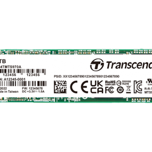 Industrypc Transcend Industrial Grade Wide Temperature Range SSD Part No.: MTS970A-I