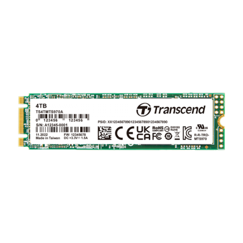 Industrypc Transcend Industrial Grade Wide Temperature Range SSD Part No.: MTS970A-I