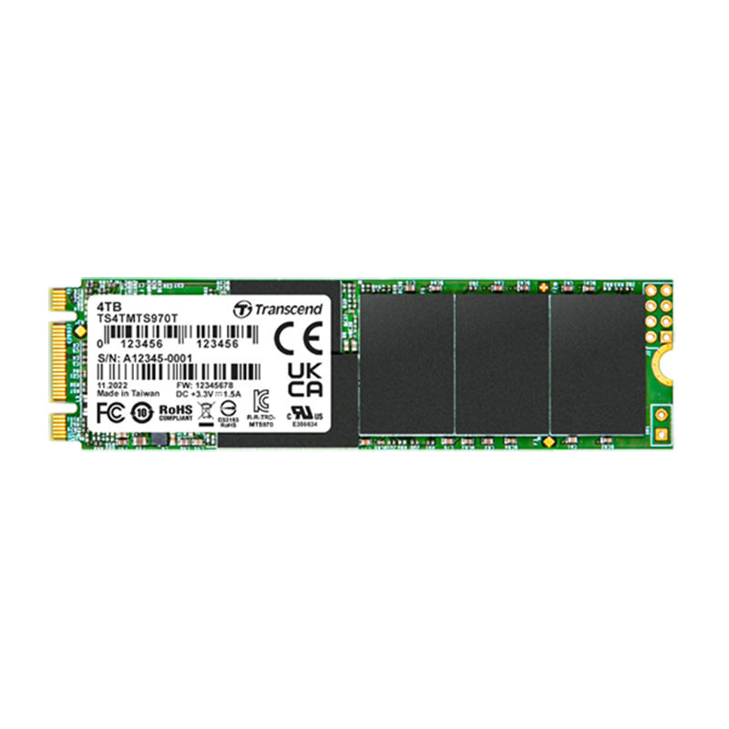 Industrypc Transcend Industrial Grade Wide Temperature Range SSD Part No.: MTS970T-I