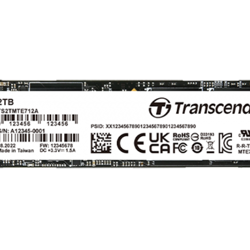 Industrypc Transcend Industrial Grade Wide Temperature Range SSD Part No.: MTE712A-I